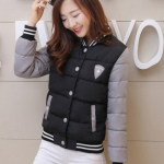 พร้อมส่ง - เสื้อกันหนาวสไตล์เกาหลี CT120 (สีดำ)