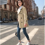 พร้อมส่ง - Trench Coat เสื้อโค้ท CT215 (สีเบจ)