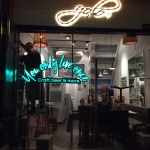 ป้ายกล่องไฟ ตัวอักษรโลหะ ติดไฟออกหลัง