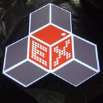 ป้ายกล่องไฟติดหน้าร้าน กล่องไฟหน้าเดียว