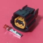 2 พิน ดำ/ส้ม Hyundai, Nissan #0137