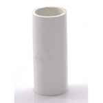 ข้อต่อตรงท่ิไฟฟ้า สีขาว