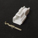 2 พิน ขาว 2.2 #1248Y