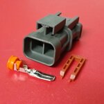 2 พิน เทา ไดชาร์จ Isuzu, Nissan 6.3 มม. #6224