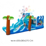 บ้านลมขนาด 600x280x270 cm สินค้าผลิตและออกแบบได้ลงตัวและน่ารักสุดๆ พร้อด้วยฟังท์ชั่นที่เสริมสร้างพัฒนาการและจินตนาการได้อย่างครบครัน มีสีสันสดใสออกแบบมาเพื่อกระตุ้นประสาทตาในการมองเห็นของเด็กๆ เหมาะสำหรับเด็กอายุ 3-10 ขวบน้ำหนักโดยรวมไม่เกิน 100 กิโลกรัม