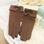 พรีออเดอร์ - ถุงมือกันหนาว Pre - GT610 (สีน้ำตาล)