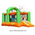 บ้านลมขนาด 430x235x245 cm สินค้าผลิตและออกแบบได้ลงตัวและน่ารักสุดๆ พร้อด้วยฟังท์ชั่นที่เสริมสร้างพัฒนาการและจินตนาการได้อย่างครบครัน มีสีสันสดใสออกแบบมาเพื่อกระตุ้นประสาทตาในการมองเห็นของเด็กๆ เหมาะสำหรับเด็กอายุ 3-10 ขวบน้ำหนักโดยรวมไม่เกิน 100 กิโลกรัม