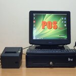 POS POSIFLEX ชุดคิดเงินร้านอาหาร ร้านกาแฟ มือสอง