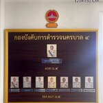 ป้ายทำเนียบบุคลากร ขนาด 120x150cm วัสดุหน้าไม้สัก ติดกรอบอะคริลิคแบบสอดรูปได้