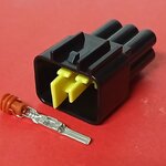 6 พิน ดำเหลือง Coil #7061Y-2.3B