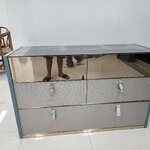 ชั้นวางของมีลิ้นชักตู้ลิ้นชัก (กว้าง 120 สูง 76 ลึก 45 CM) มือสอง