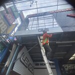 งานติดตั้งแผงกันแดดอลูมิเนียม