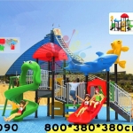 เครื่องเล่นสนามพาสติ๊กกลางแจ้ง ขนาด Size M ( ขนาดกลาง )