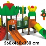 เครื่องเล่นสนามพาสติ๊กกลางแจ้ง ขนาด Size S ( ขนาดเล็ก )