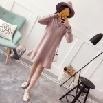 พรีออเดอร์ - เดรสไหมพรม Pre - DT145 (สีชมพู)