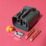 2 พิน เทา 6.3 มม ไดชาร์จ Isuzu, Nissan . #6224