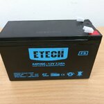 Battery 7.2Ah 12V ETECH