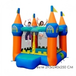 บ้านลมขนาด 2.93 x 2.4 x 2.5 m สินค้าผลิตและออกแบบได้ลงตัวและน่ารักสุดๆ พร้อด้วยฟังท์ชั่นที่เสริมสร้างพัฒนาการและจินตนาการได้อย่างครบครัน มีสีสันสดใสออกแบบมาเพื่อกระตุ้นประสาทตาในการมองเห็นของเด็กๆ เหมาะสำหรับเด็กอายุ 3-10 ขวบน้ำหนักโดยรวมไม่เกิน 100 กิโลก