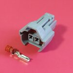 2 พิน เทา หัวฉีด Toyota Nissan Honda #0035