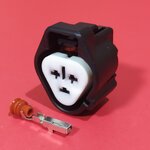 3 พิน ดำ #0179