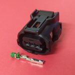 3 พิน ดำ Lamp, Cam, คอมแอร์ Toyota #1129