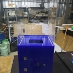 กล่องใสอะคริลิค - กล่องบริจาค 40x100 cm.