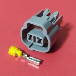 2 พิน เทา #0031 ร่องซ้าย