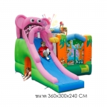 บ้านลมขนาด 360x300x240 cm สินค้าผลิตและออกแบบได้ลงตัวและน่ารักสุดๆ พร้อด้วยฟังท์ชั่นที่เสริมสร้างพัฒนาการและจินตนาการได้อย่างครบครัน มีสีสันสดใสออกแบบมาเพื่อกระตุ้นประสาทตาในการมองเห็นของเด็กๆ เหมาะสำหรับเด็กอายุ 3-10 ขวบน้ำหนักโดยรวมไม่เกิน 100 กิโลกรัม