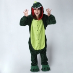 ชุดนอนมาสคอต แฟนซี ผู้ใหญ่ ไดโนเสาร์ , ก็อตซิลล่าเขียว , จระเข้ , ก็อตจิ