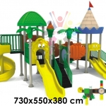 เครื่องเล่นสนามพาสติ๊กกลางแจ้ง ขนาด Size M ( ขนาดกลาง)