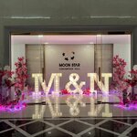 อักษรเช่าไฟปิงปอง M&N ขนาดอักษรสูง 120cm