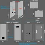 กล่องอะคริลิคใช้สำหรับตรวจคนไข้