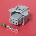 6 พิน เทา กล้อง Toyota #12790