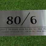 ป้ายบริษัท เเสตนเลสกัดกรด 20x60 cm