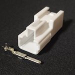 2 พิน ขาว 2.3 #1248