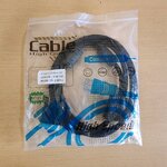 สายจอ cable DVI(24+1)M/DVI(24+1)M 1.8 เมตร สายถัก ยังไม่ได้ใช้งาน