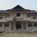 ป้ายเทศบาล อักษรทองแดงรมดำ