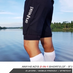 กางเกงกีฬา 2 ชั้น 2in1 - รุ่นยาว 5 นิ้ว (LONG)