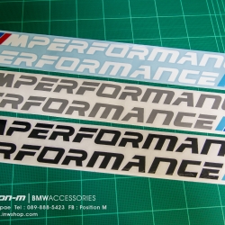 ///M Performance Sticker