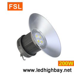 โคมไฮเบย์ LED FSL 200w (แสงสีขาว)