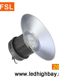 โคมไฮเบย์ LED FSL 200w (แสงสีขาว)