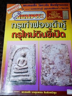 เซียนพระพิเศษ 3 กรุเก่าฟองเต้าหู้ กรุใหม่ดินขี้เป็ด