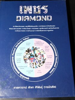 เพชร โดย ศ.ศักดา ศิริพันธุ์ ปกแข็ง พิมพ์ปี 2548