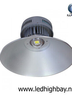 โคมไฮเบย์ LED 100w รุ่นมีพัดลมระบายความร้อน ยี่ห้อ Iwachi (แสงส้ม)