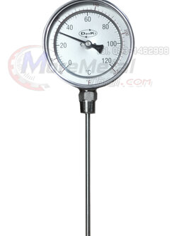Bimetal Thermometer Gauge ฺBottom mount (แบบออกล่าง)