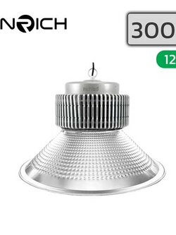 โคมไฮเบย์ LED รุ่น PLUS 300w ยี่ห้อ ENRICH (แสงขาว)