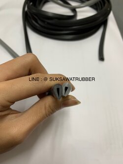 ยางกระจก ยางกันบาด ยางกันคม