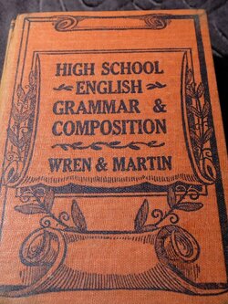 High School English Grammar & Composition by Wren & Martin ปกเเข็ง ปี 1969