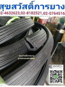 ยางกระจก ยางขอบประตู ยางเสียบ ยางกันบาด