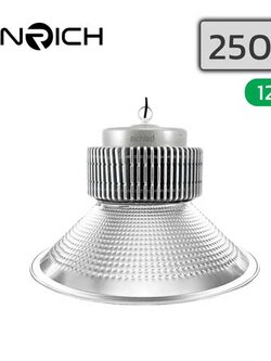 โคมไฮเบย์ LED รุ่น PLUS 250w ยี่ห้อ ENRICH (แสงขาว)